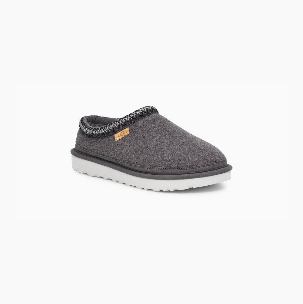 UGG Tasman Wool - Tøfler Herre - Grå (NO-M297)